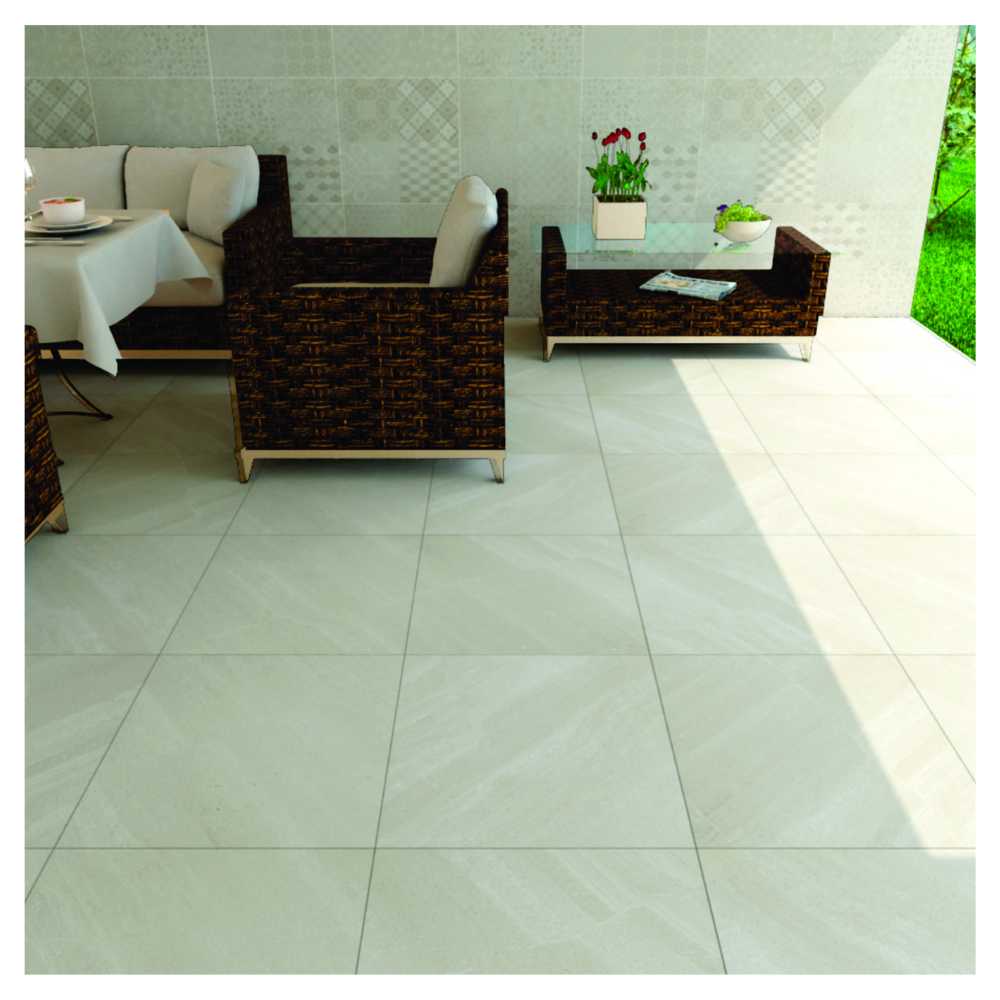 Porcelanato 58X58 Arabesco White Antiderrapante Tipo A Pamesa