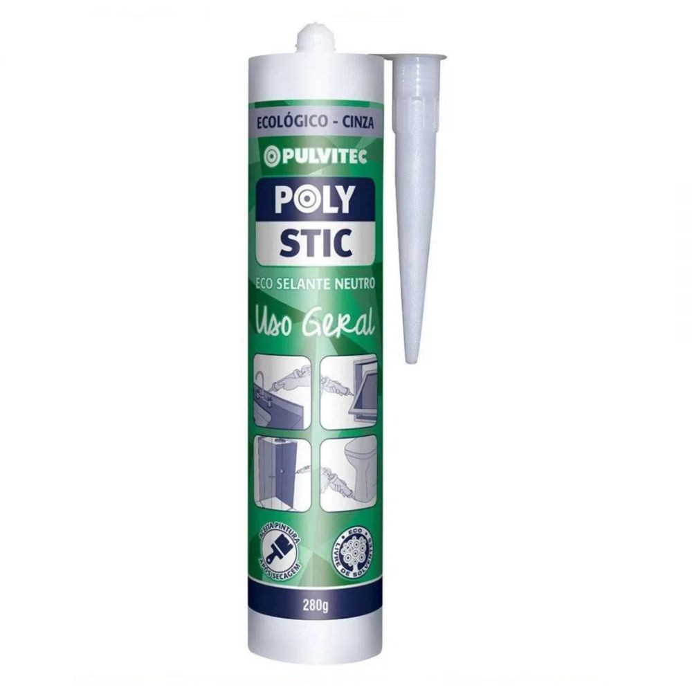 Silicone Polystic Uso Geral 280G Pulvitec