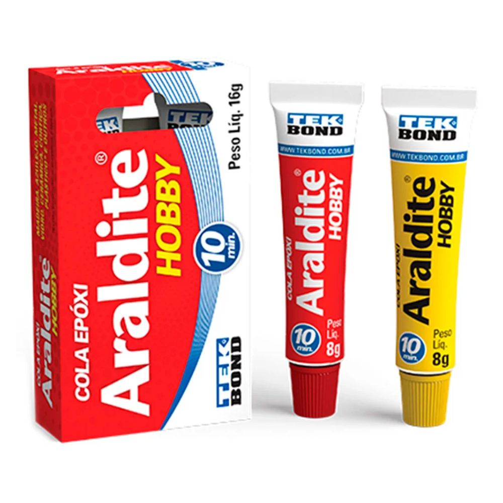 Adesivo Araldite Hobby 16G Tekbond