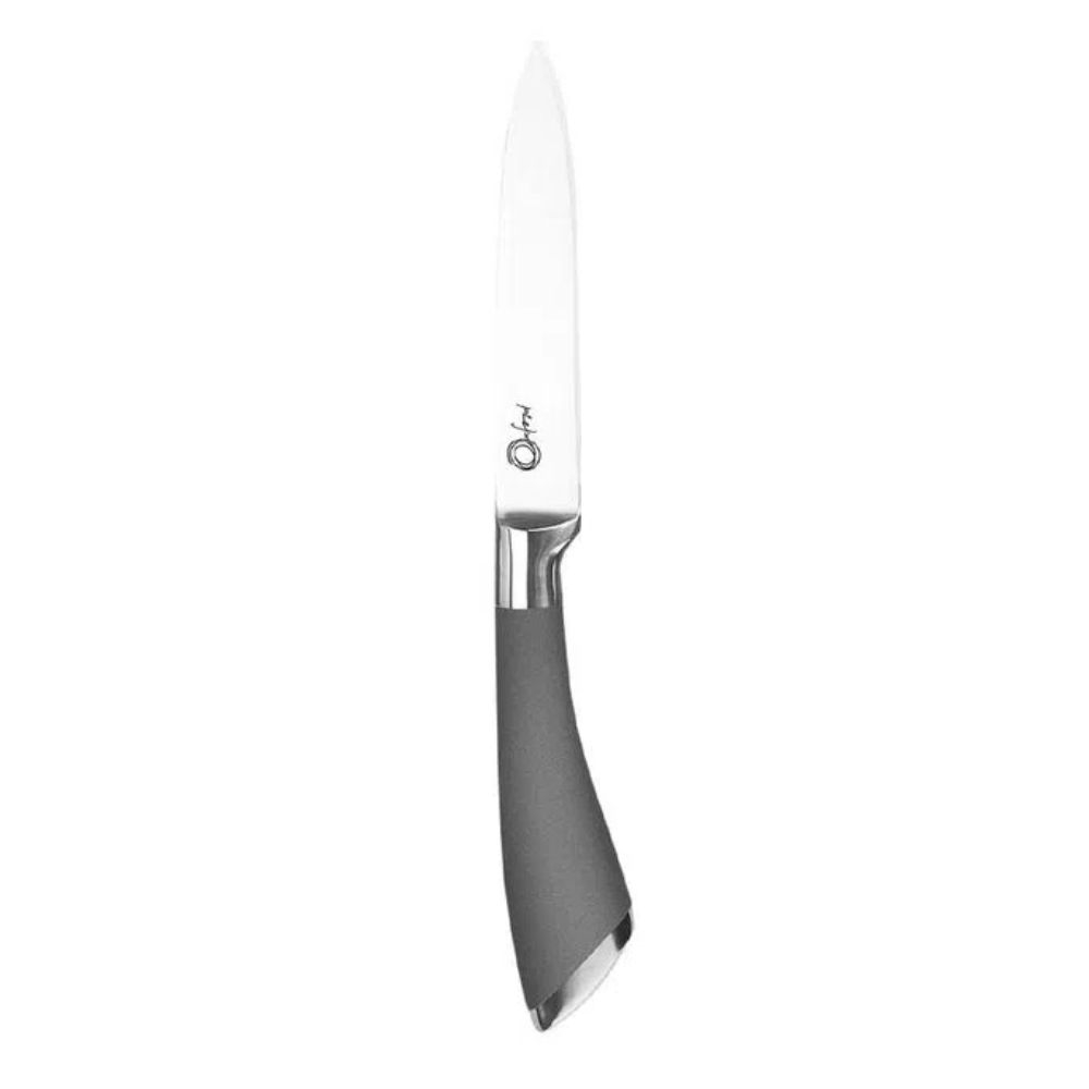 Faca Para Cozinha Em Aço Inox 21,5Cm Cool Grey Oxford