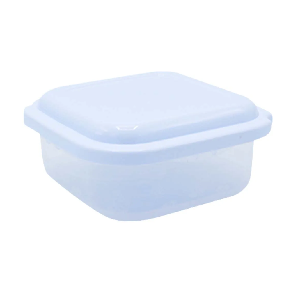 Pote Plástico Quadrado 500Ml Plasvale