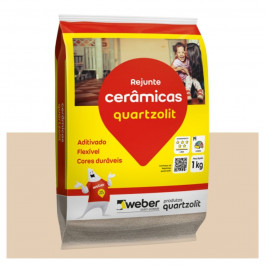 Rejunte Quartzolit Flex Bege 1Kg