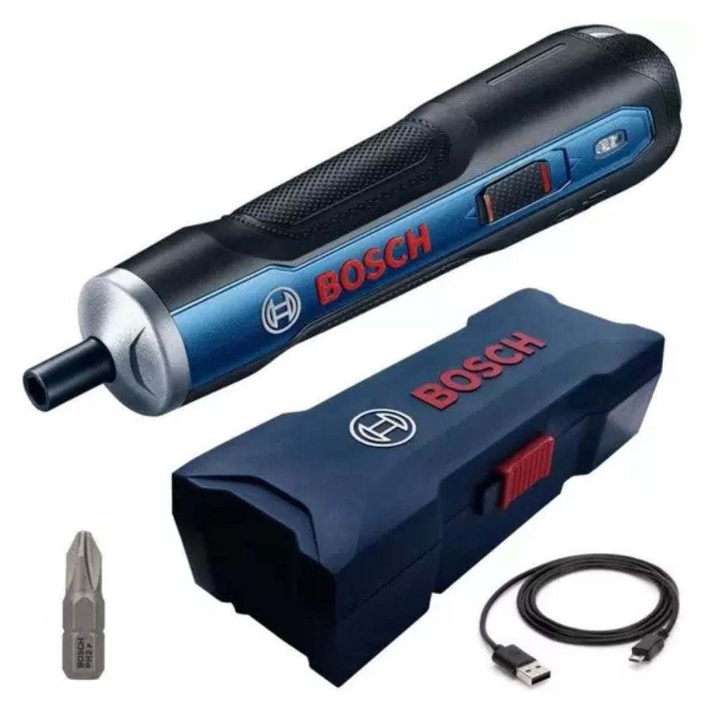 Parafusadeira Sem Fio Go Professional 3.6V Bivolt Preto Bosch