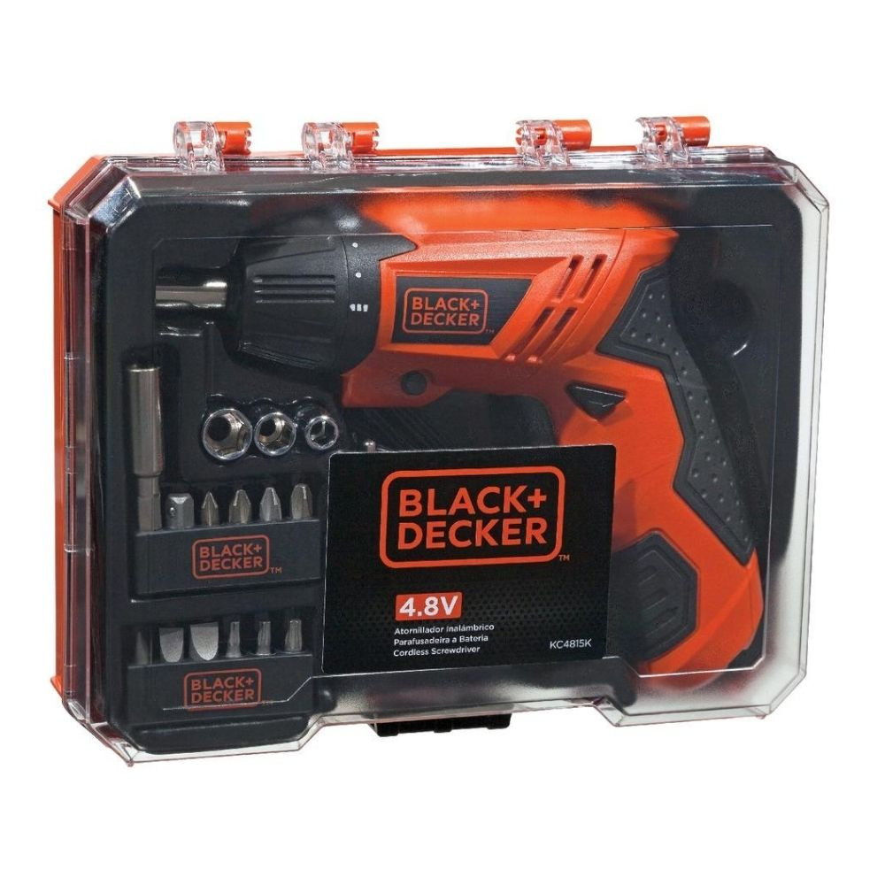 Parafusadeira Bat 4.8V 15 Acess Black Decker
