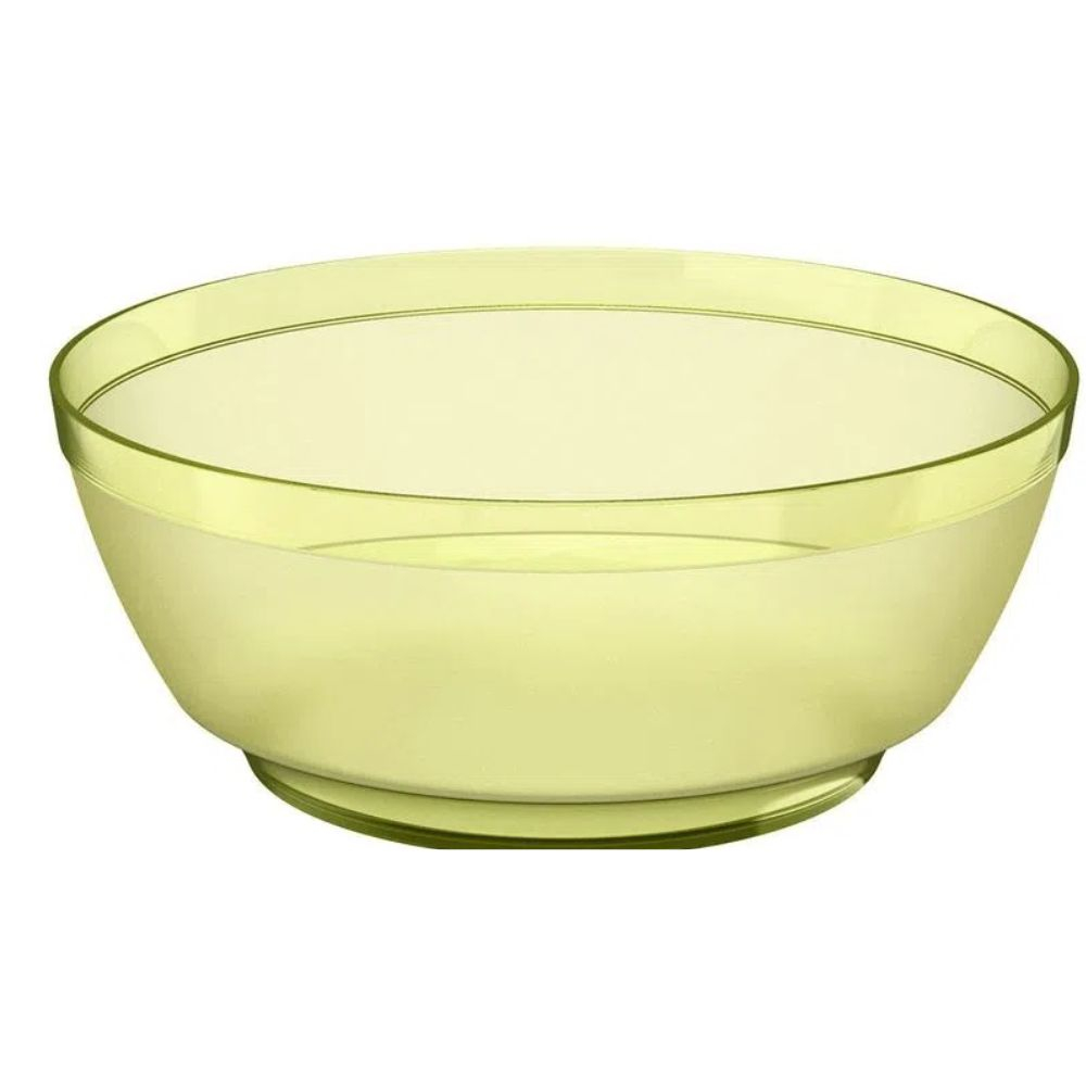 Saladeira Luna Cristal 3,5 Litros Amarela Ou
