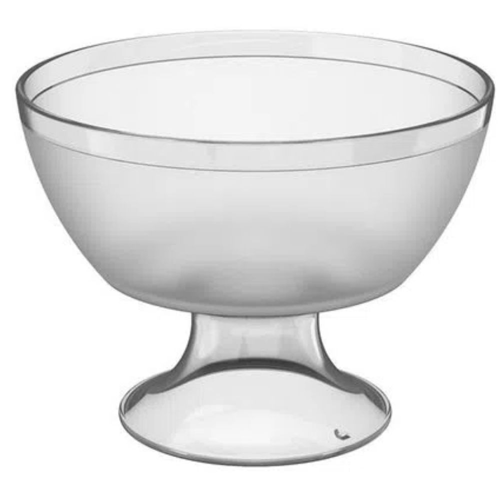 Taça De Sobremesa Luna Cristal 300 Ml Natural Ou