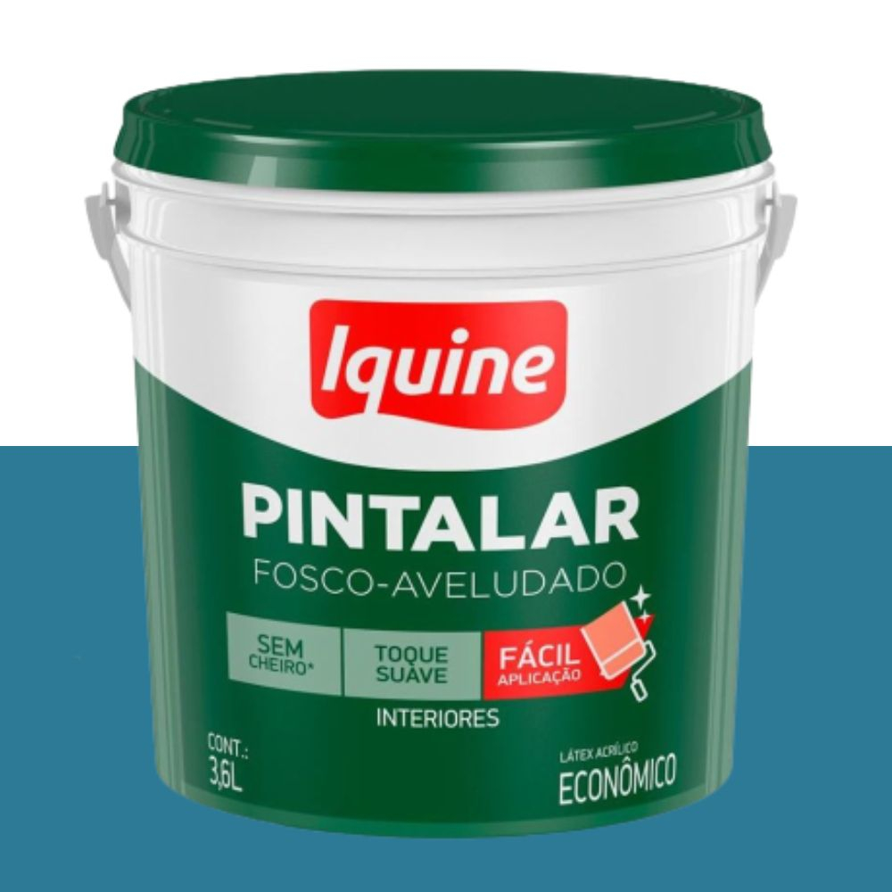 Tinta Pintalar Fosco Azul Céu 3.6L Iquine