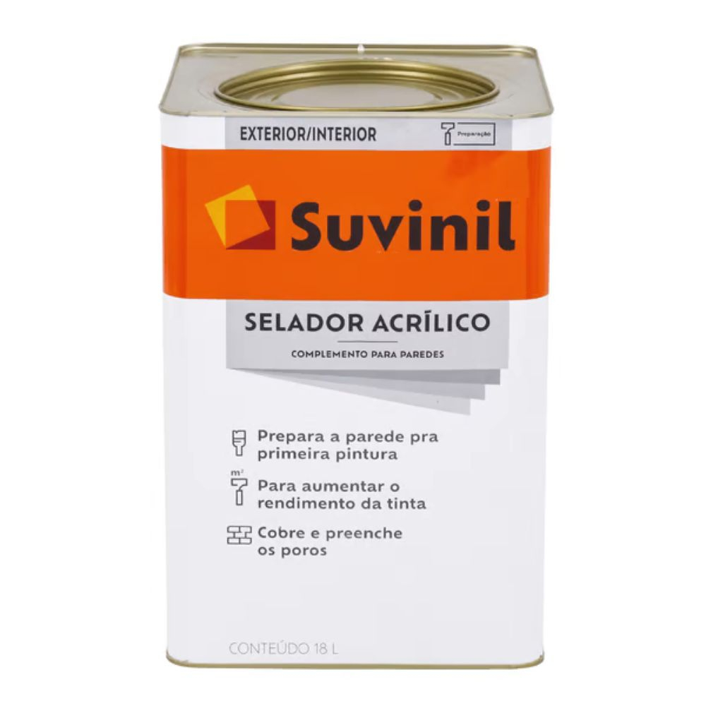 Selador Acrílico 18L Suvinil 
