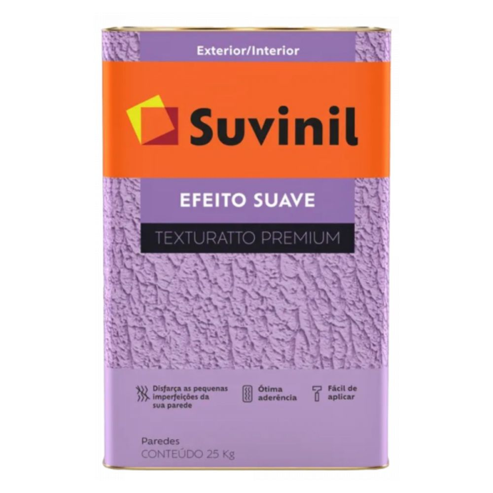 Textura Efeito Suave Branco 22Kg Suvinil