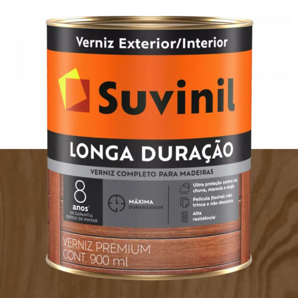VERNIZ LONGA DURAÇÃO BRILHANTE IPE 900ML SUVINIL