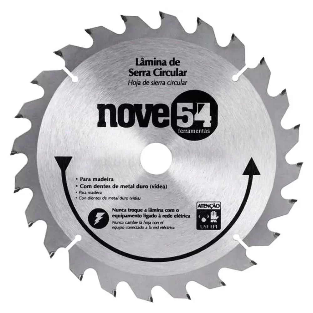 Disco Serra Circular 4.3/8 24 Dentes Vonder