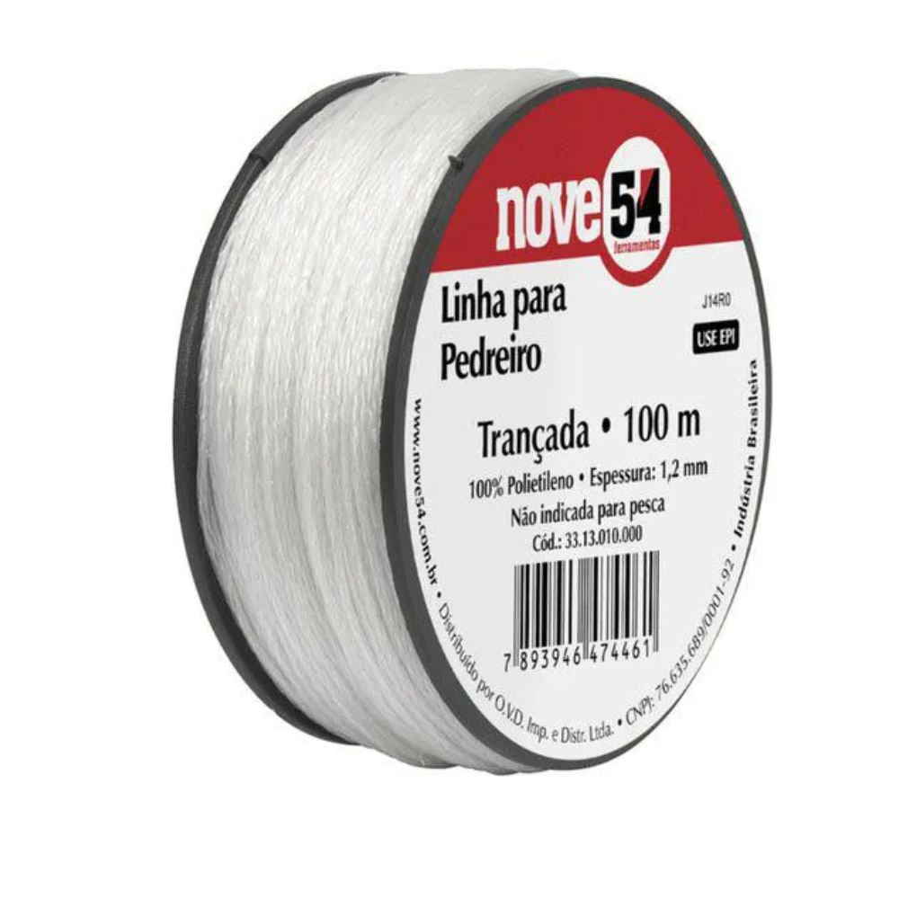 Linha Pedreiro Trançada 100M 954 Vonder