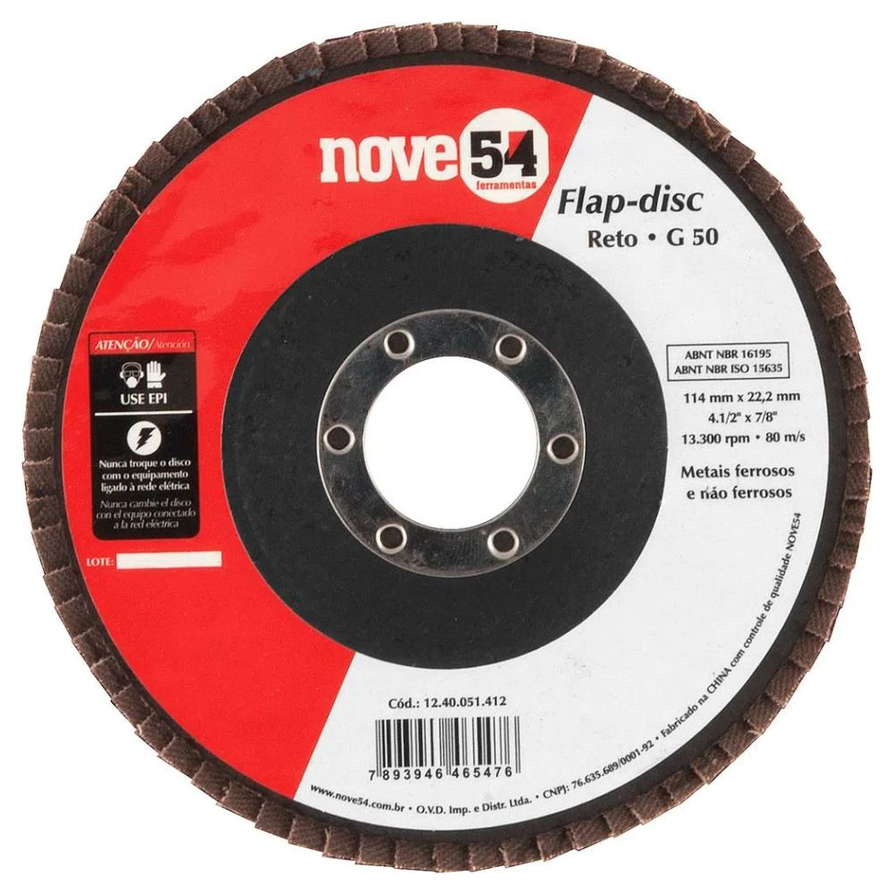 Disco Flap 4.1/2 G50 Nove54 Vonder