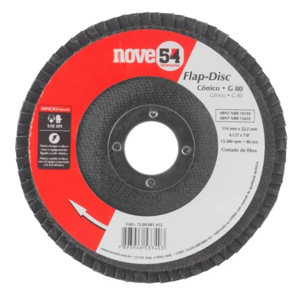 Disco Flap 4.1/2 G80 Nove54 Vonder