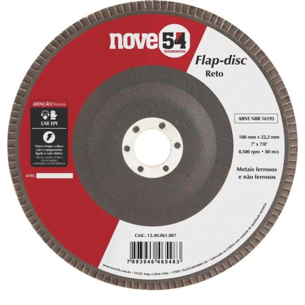 Disco Flap Vonder 7 G60 Nove54