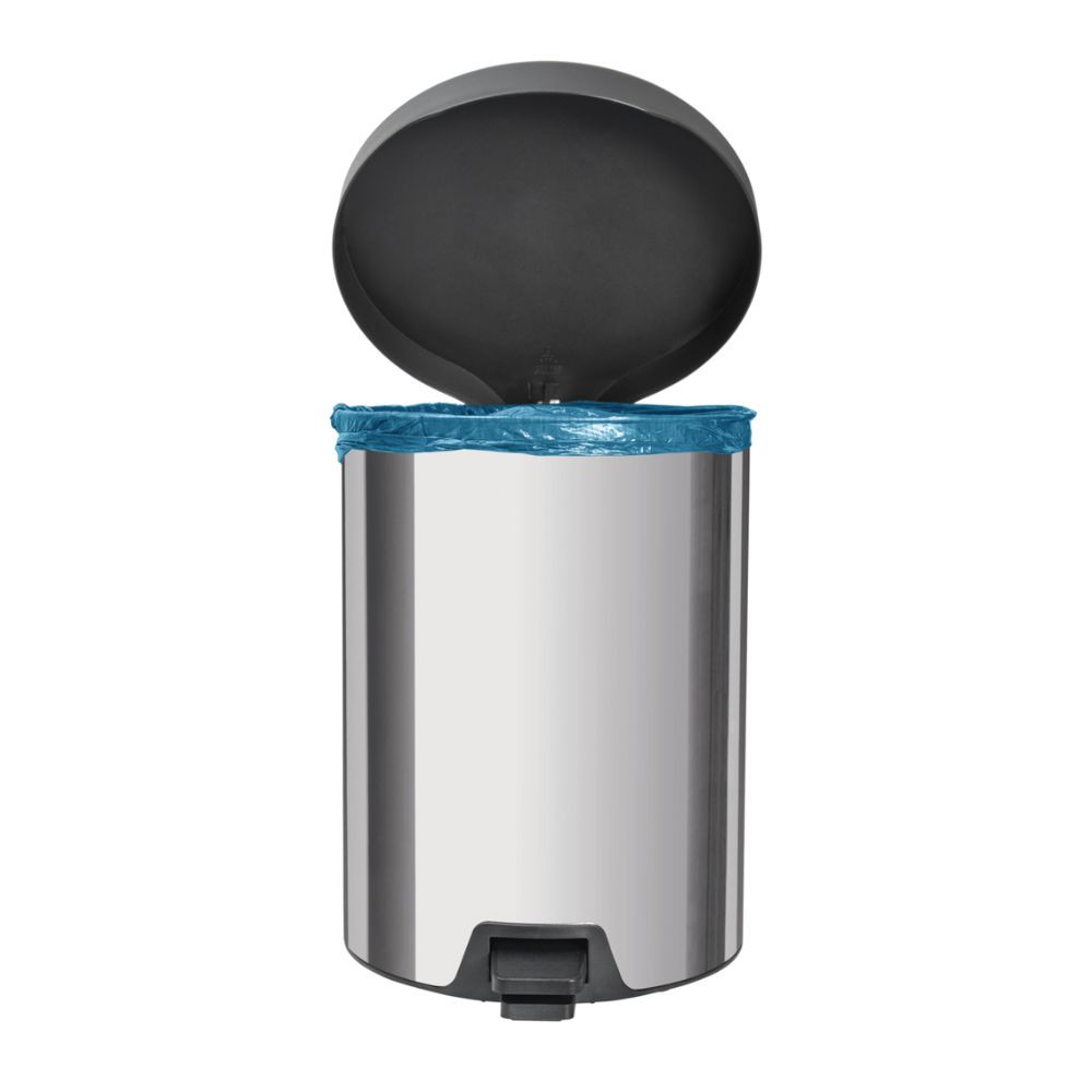 Lixeira Com Pedal New Em Aço Inox Com Acabamento Polido 5L Tramontina