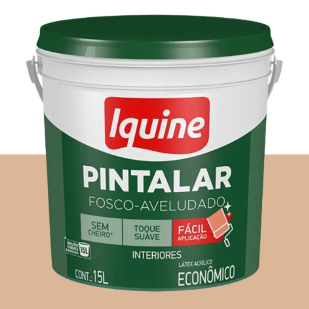 Tinta Pintalar Fosca Pêssego 15L Iquine