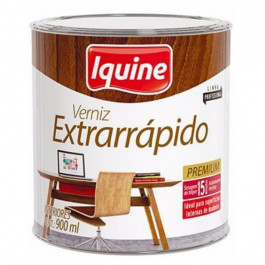 Verniz Extrarrápido Especial Mogno Colonial 0.9L Iquine