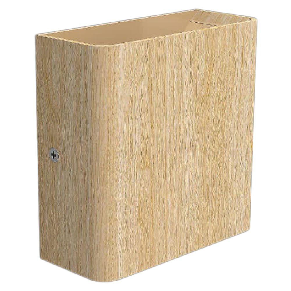Arandela Led Al03 3W 3000K Madeira Nitrolux