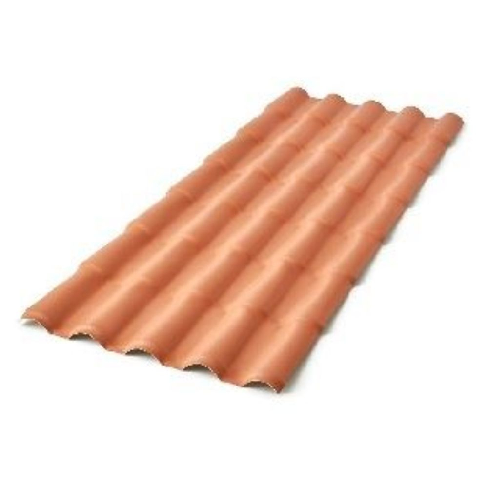 Telha Pvc 0,86X1,97 Colonial Cerâmica Precon