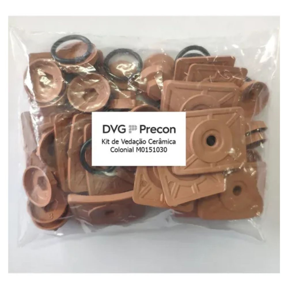 Kit Vedação Colonial Cerâmica Com 20Un Precon
