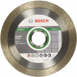 Disco Ceramica Continuo 110Mm Bosch 
