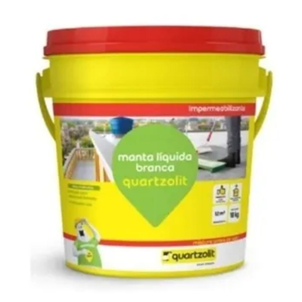 Manta Líquida Branca 18Kg Quartzolit