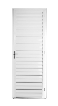Porta Quality Veneziana Home Esqueda Branca 210X80 