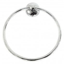 Porta Toalha Argola 17Cm Standard Cromado Jackwal