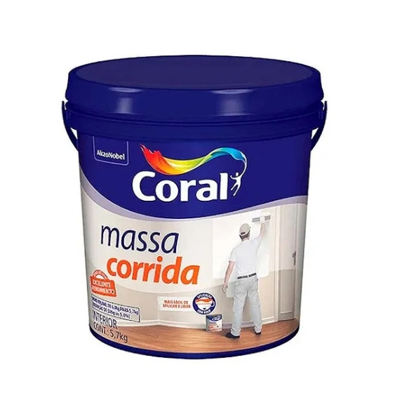 Massa Coral Corrida Balde 5.7Kg