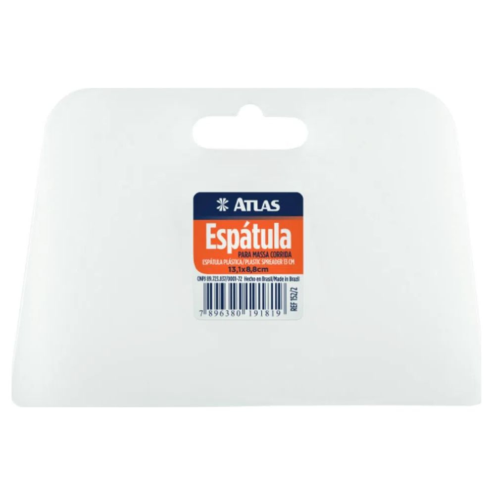 Espátula Plástica Para Massa Corrida  13.1Cm Atlas