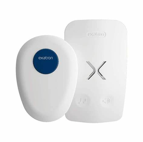 Campainha Exatron Eletrônica Touch Sem Fio Com Controle