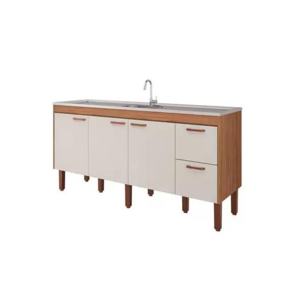 Gabinete Mgm Slim Coz 1.74M Freijo/Off Whi