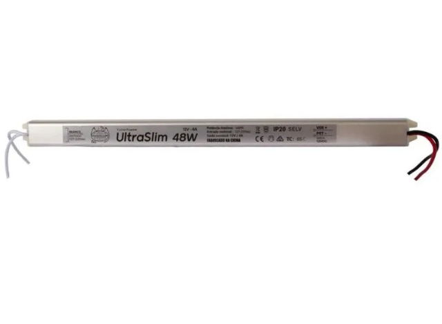 Fonte Llum Ultra Slim 48W 12V 4A Bivolt