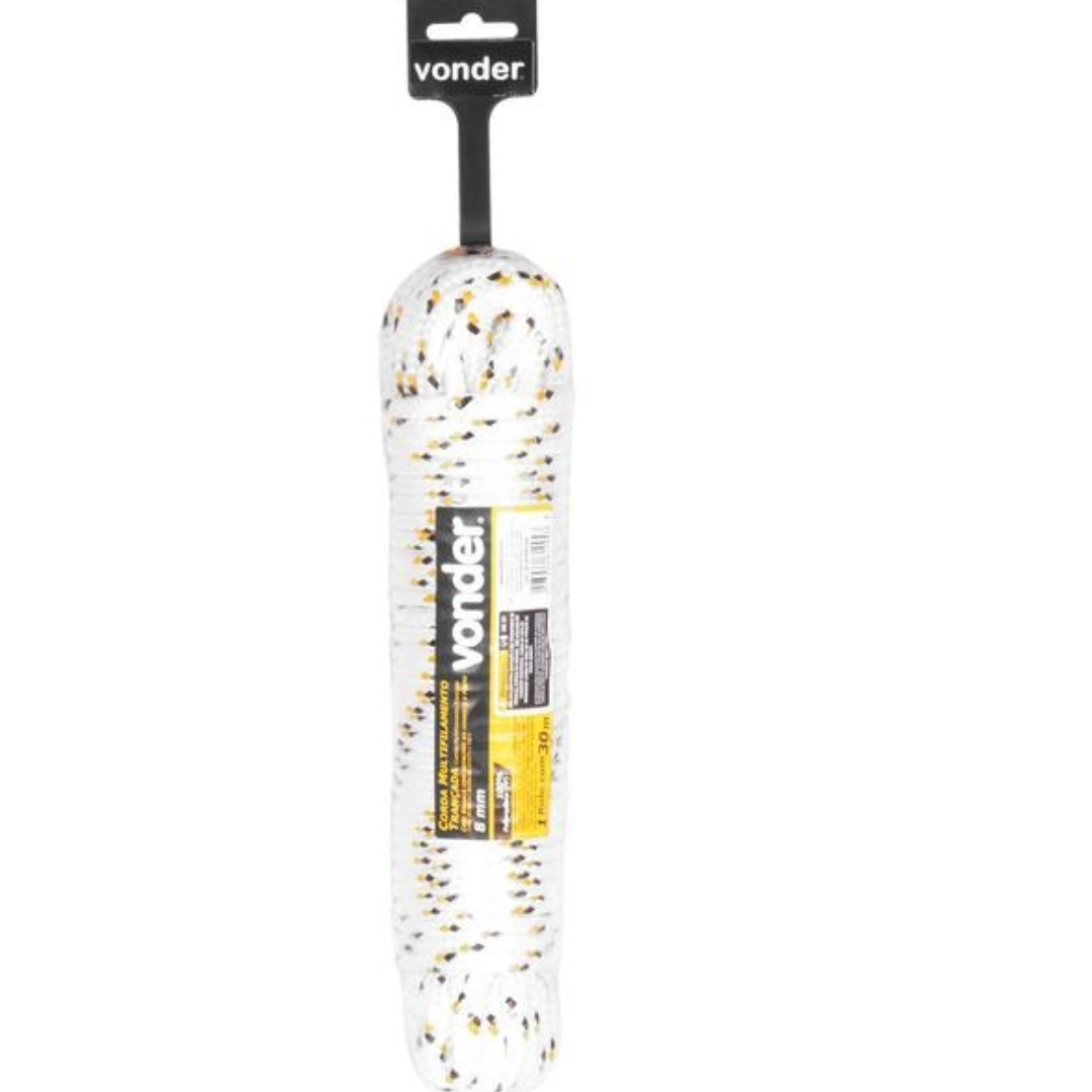 Corda Vonder Multifiliamento Trançada 8Mmx30M
