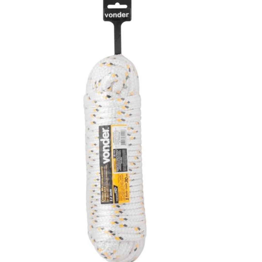 Corda Vonder Multifilamento Trançada 12Mmx30M