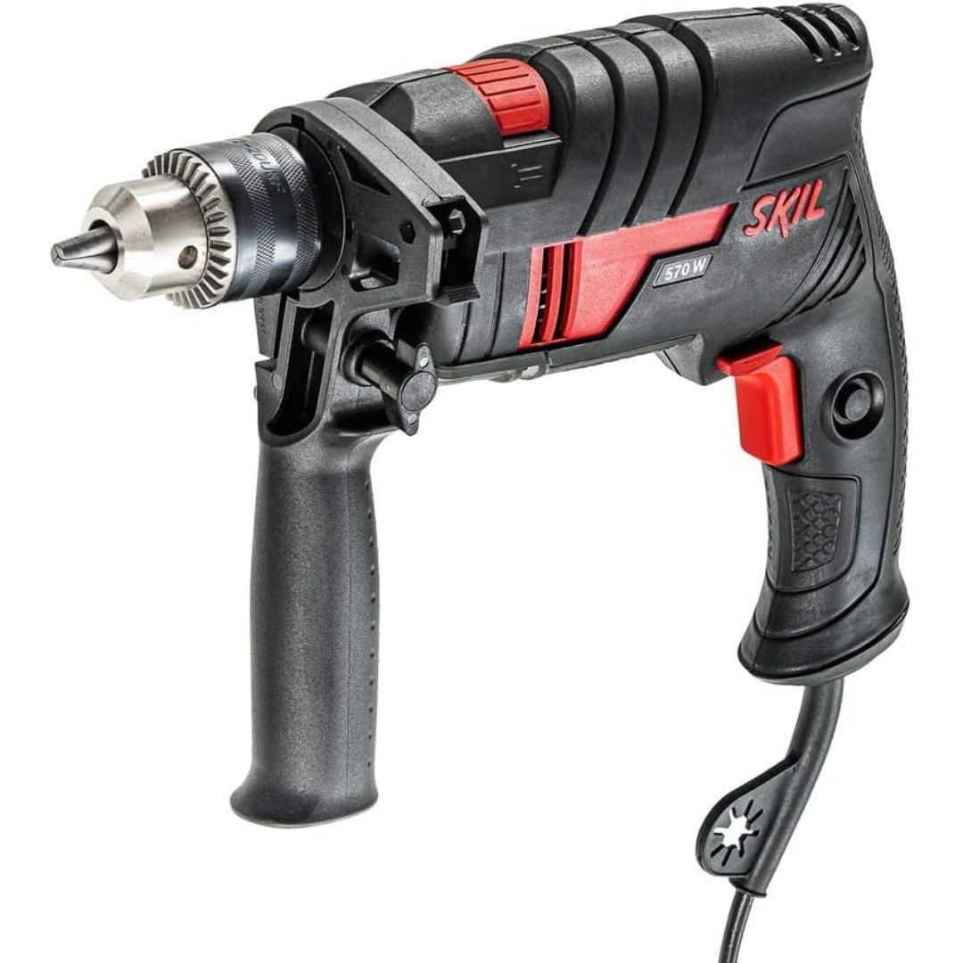 Furadeira Skil 570W 1/2 Com 10 Peças 655
