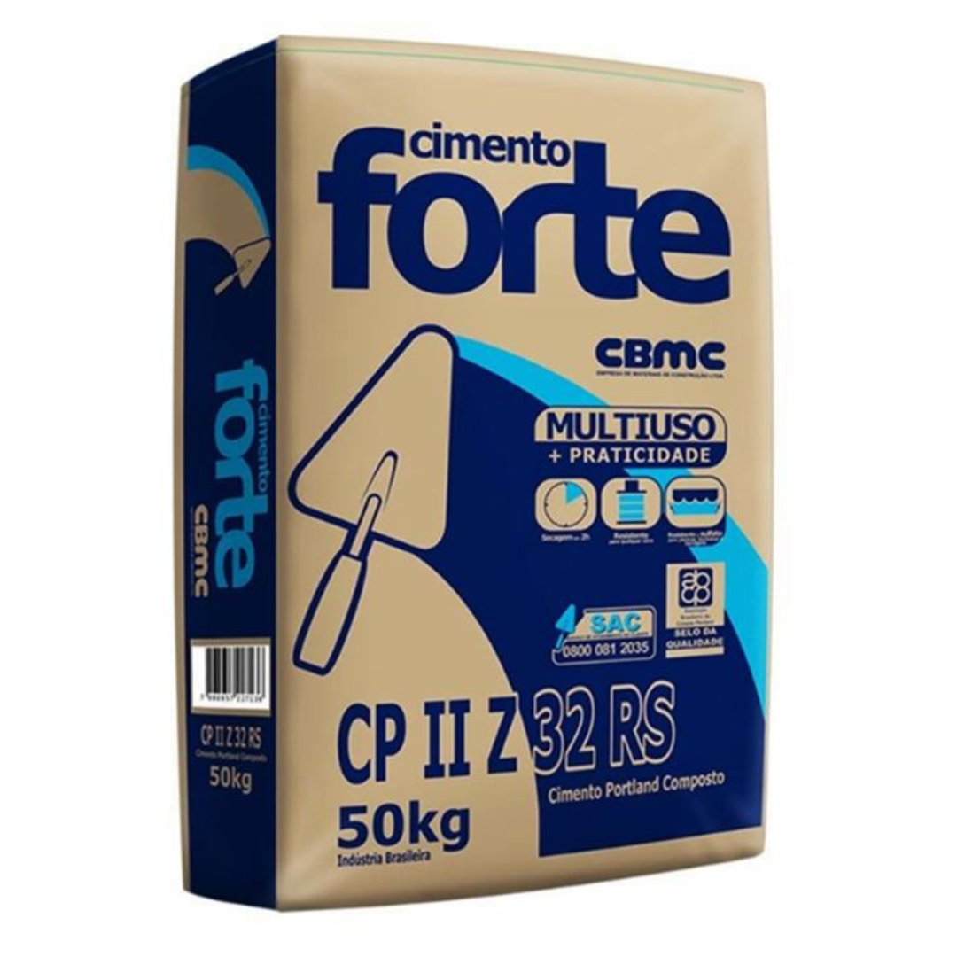 Cimento Forte Cpii 50Kg