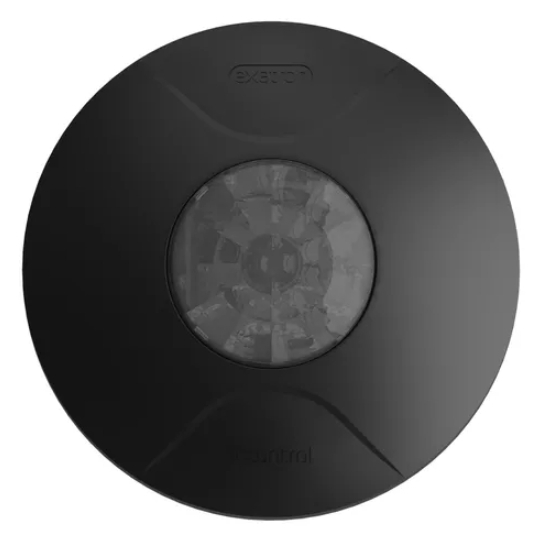 Sensor Exatron De Presença Teto Smart 360G Preto