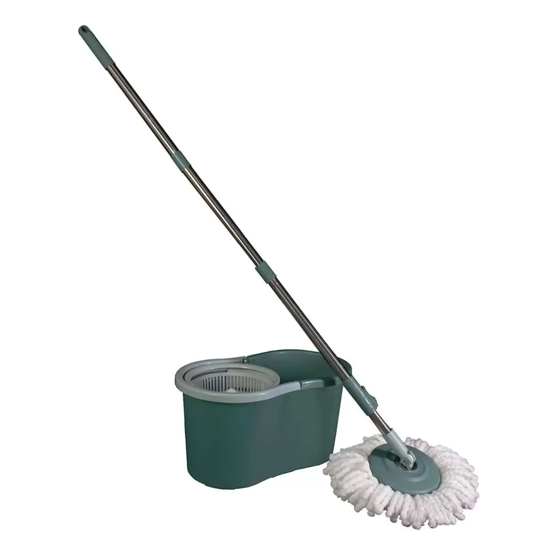 Mop Rayco Giro Essencial Com Cesto Plástico 8 L