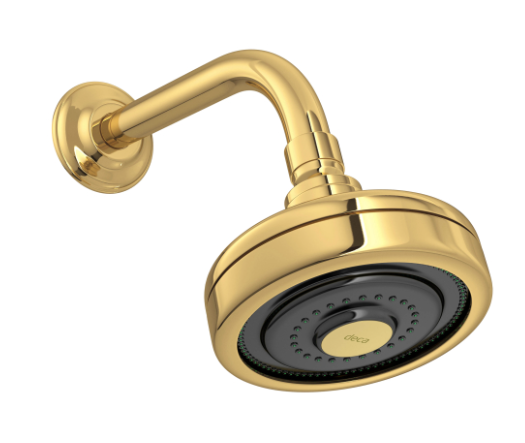 Chuveiro Deca Acqua Plus Tubo C Parede Gold 1990