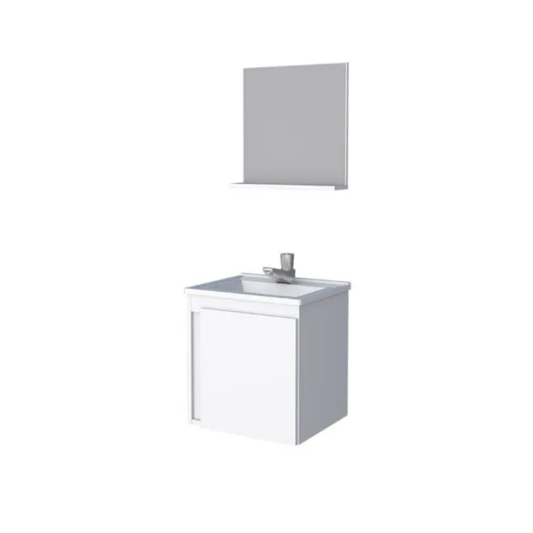 Kit Gabinete Cozimax Onix 40 Cm Branco