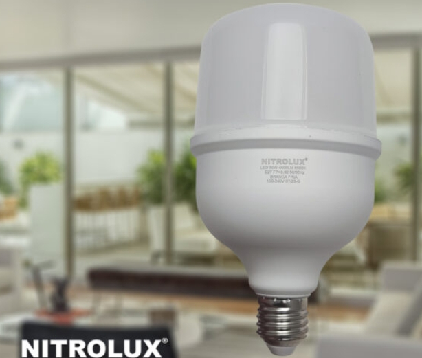 Lâmpada Nitrolux Led Bulbo 50W T100 6500K