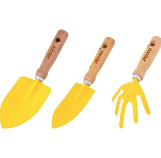 Conjunto Vonder 3 Peças Com Cabo Para Jardim