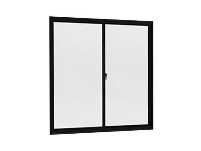 JANELA TOPMIX 50X50 2 FOLHAS VIDRO LISO PRETO