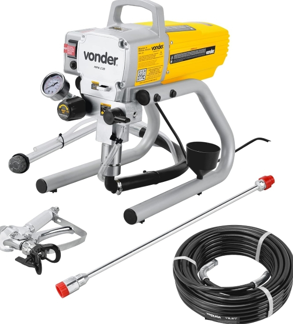 Máquina Vonder De Pintura Airless Mpa 120 1.2Hp