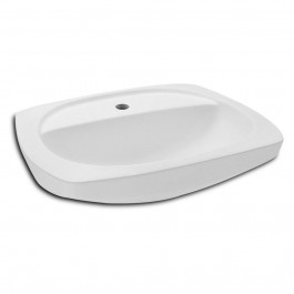 Lavatório Para Coluna Thema 52.5X42.5Cm Branco Incepa