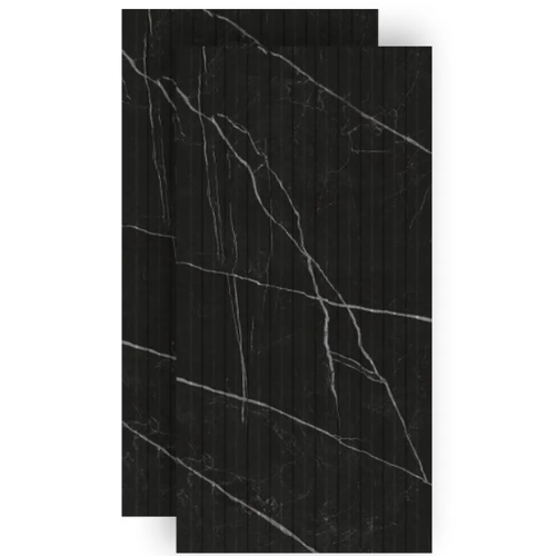 Cerâmica Biancogres 45X90 Ripa Marmo Nero Retificada Tipo A