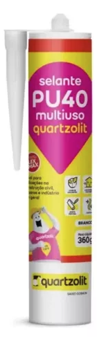 Selante Quartzolit Multiuso Branco Pu40 