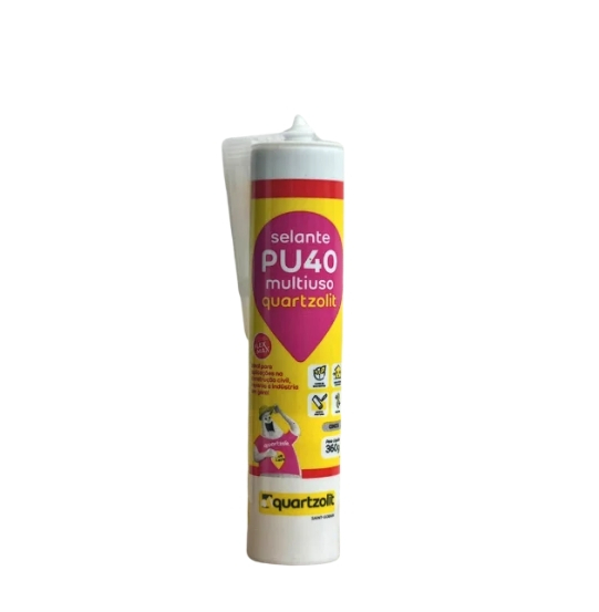 Selante Quartzolit Pu40 Multiuso Cinza 